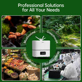 YOKEKON 30L/7.93Gal Humidifier Large Room,5000 sq.ft Commercial Whole House Humidifier, Top-Fill Humidifiers for home with Extension Tube, Ideal for Plants, Office, Warehouse & Greenhouse