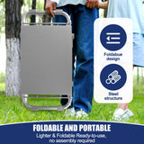 Foldable Garden Kneeler and Seat, Thicken & Widen Soft Pad for Kneeling and Sitting to Prevent Knee& Back Pain
