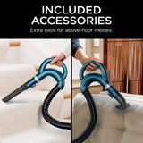 Shark Upright Vacuum, Navigator Lift-Away with Self-Cleaning Brushroll, HEPA Filter, Swivel Steering, Upholstery Tool & Pet Crevice Tool, Perfect for Pets & Multi-Surface, Teal, ZU503AMZ