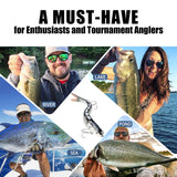 TRUSCEND Swimmax Easy Catch Fishing Lures with BKK Hooks, Wiggling, Vibrating, Rattling and Gurgling for More Bite, Heavy-Duty Dyneema Fiber Jointed Swimbaits for Bass, Trout, Walleye, Crappie, Pike