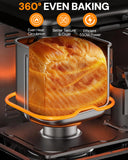 OSIPOTO Bread Maker, 2LB Stainless Steel Bread Machine, 17-in-1 Automatic Settings, Non-Stick Pan, Beginner-Friendly Controls, Easy to Clean, Low Noise, High Success Rate for Homemade Bread