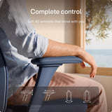 Desktronic Ergonomic Office Chair — Adjustable Desk Chair with Lumbar Support, Headrest, Armrests, Breathable Mesh Back, Height Adjustment, Comfortable Home Office Chair for Long Hours