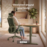 Desktronic Ergonomic Office Chair — Adjustable Desk Chair with Lumbar Support, Headrest, Armrests, Breathable Mesh Back, Height Adjustment, Comfortable Home Office Chair for Long Hours