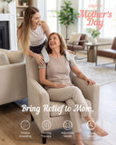 Shiatsu Neck and Back Massagers with Heat, 150 Mins Use, 4 Modes & Adjustable Massage Head, Mother’s Day Gift for Mom, Electric 3D Deep Tissue Kneading for Shoulder, Leg, Muscle Soreness, Pain Relief