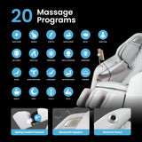 AmaMedic 2026 4D Massage Chair for Full Body. Haven 4D, AI Health Detection, Intelligent Voice Control, Body Scan Technology, SL Track, Zero Gravity Reclining, Professional Massage Chair (Black)