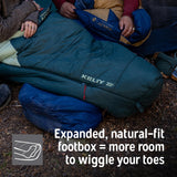 Kelty Cosmic Synthetic Fill 20 Degree Backpacking Sleeping Bag, Regular – Compression Straps, Stuff Sack Included (2025)