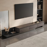 NessCarsti Mid-Century Modern Expandable TV Stand，79" to 130" Adjustable