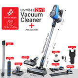Sirena Proflex PetVac 2-in-1 Cordless Stick Vacuum Cleaner with Motorized Pet Brush for Pet Hair Removal, Multi-Surface Cleaning, and Portable Convenience