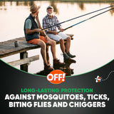 OFF! Deep Woods Sportsmen Insect Repellent Spray for Hunting Camping and Fishing 6 Ounce (Pack of 6)