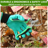 Garden Tools, 8-Piece Garden Tool Set with Non-Slip Ergonomic Handles, Lightweight Aluminum Alloy Rust-Proof Durable Gardening Hand Tools