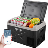 BODEGA BODEGACOOLER 12 Volt Refrigerator, APP Control 12V Car Fridge, 32 Quart Portable Freezer (-4℉ to 68℉)