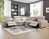 Power Reclining Sectional, Sectional Recliner, Leather Reclining Sectional