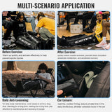 Air Compression Recovery System Full Leg Massager Boots with 8 Intensities 4 Modes Professional Sequential Device to Improvement,Relax,Fast Recovery Muscle for Athletes, Large Size(Height:185-195CM)