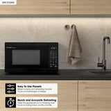 SHARP Compact Countertop Microwave Oven with Removable 10" Carousel Turntable, 700 Watt, 0.7 Cubic Feet, Black