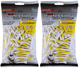 Pride Professional Tee System ProLength 2 ¾" Golf Tees, 100 Count (Pack of 2)