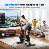 Merach Magnetic Exercise Bike for Home Gym, Low Noise