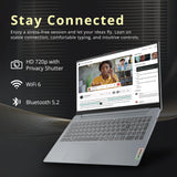 Lenovo IdeaPad Slim 3i 15.6" FHD Laptop, Intel Core 3 N355,8GB LPDDR5 RAM, 1.12TB Storage(128GB UFS+1TB Docking Station Set), Intel Graphics, Wi-Fi 6, Camera Privacy Shutter, Win 11 Pro, Arctic Grey