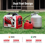maXpeedingrods 4000 Watt Inverter Generator with Bluetooth® Control