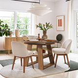 Mxtxmy 43.3in-59in Extendable Round Dining Table for 4-8, Modern Kitchen Oval Dining Table with Removable Leaves Space Saving, Wood Base with Storage Shelf for Kitchen Living Room, Walnut Style 2