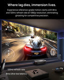 AWOL VISION LTV-3000 Pro 4K 3D Ultra Short Throw Triple Laser Projector, Dolby Vision & Atmos, HDR10+, 150" UST Laser TV Home Theater Projector