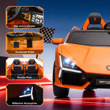 Oryxearth 2-Seater 24V Electric Lamborghini Ride on Car for Kids