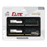Elite DDR4 16GB Kit (2 x 8GB) 3200MHz (PC4-25600) CL22 Unbuffered Non-ECC 1.2V UDIMM 288 Pin PC Computer Desktop Memory Module Ram Upgrade -