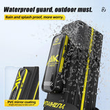 Fishing Rod Case Triple-Layer 1680D Heavyweight Oxford Fishing Pole Case & Bag Wire-Reinforced Non-Deforming Frame Quick-Access Compartments Anti-Sag Structure Fishing Rod Bag Fishing Gift for Men