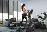 Elliptical Machine: E95 Elliptical Gym Equipment for Home and Studio, Exercise Equipment with 10.1" TFT Screen, Adjustable Resistance & Pedals, Quiet System and Heart Rate Monitoring