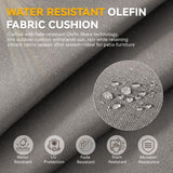 Outdoor Cushion Set for Patio Furniture, UV Resistant, Water Resistant
