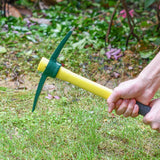 Garden Tool Set, 3 Pack Heavy Duty Gardening Kit and Forged Adze Pick