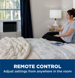 GE 6,000 BTU Electronic Window Air Conditioner, Black Compact AC Cools Rooms up to 250 sq ft, Digital Controls with Remote, Energy Saver Mode, 24Hr Timer, Easy Install Kit Included