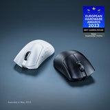 Razer DeathAdder V3 Pro Wireless Gaming Mouse, 63g, 90 Hr Battery, Black