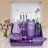 Gardening Gifts for Women, Garden Tool Set, Heavy Duty Gardening Hand Tools with Garden Tool Bag, Purple