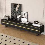 NessCarsti 86" Mid Century Modern TV Stand for 70/75/80/85 Inch Television