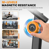 YCCHENG Magnetic Stair Stepper, 16-Level Resistance Vertical Climber