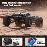 HAIBOXING 2997A Brushless RC Cars 1/12 Scale 4WD Remote Control Truck with Independent ESC, Fast RC Cars 45 MPH Max Speed RTR Off-Road RC Car for Adults, Boys, 3S Batteries Applicable (not Included)