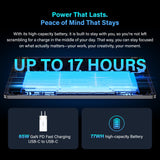 GeekBook X16 Pro 2.8 lbs Laptop, 16" IPS 2.5K 16:10 Laptop Computer, Ultra 9 185H