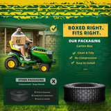 Wiltire 2 Pack 16x6.50-8 Lawn mower Tubeless Tire,16x6.5-8 Tire for Riding Mowers & Garden Tractors,Turf Tread,4 Ply