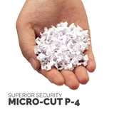 Fellowes AutoMax 100MA 100-Sheet Micro-Cut Autofeed 2-in-1 Paper Shredder for Office