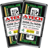 DDR4 2400 MHz SODIMM PC4-19200 (PC4-2400T) CL17 2Rx8 Non-ECC Laptop RAM Memory Modules