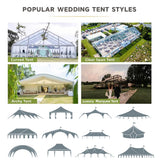 Party Village 60ftx40ft Black Ceiling Curtain for Wedding Parties