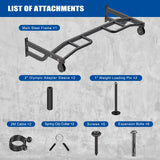 Kipika 48" Ceiling Mounted Pull Up Bar, Heavy Duty Multi-Grip Chin Up Bar, Mounted Pullup Bar, Adjustable Height, Pull Up Bands for Chin Ups & Body Stretching, Ideal for Home Gym and Strength Training (48" Pull Up Bar with 2 Pulleys)
