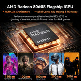 GEEKOM A9 Mega New Mini PC,AMD Ryzen AI MAX+388(118TOPS)||LPDDR5X 64GB+1TB