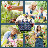 Garden Tool Set, 25Pcs Heavy Duty Floral Garden Tools, Aluminum Rust-Proof Gardening Kit with Garden Shovel