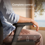 Desktronic Ergonomic Office Chair — Adjustable Desk Chair with Lumbar Support, Headrest, Armrests, Breathable Mesh Back, Height Adjustment, Comfortable Home Office Chair for Long Hours