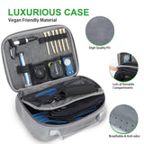 GAIARENA Golf Essential Accessory Kit with Luxury Carrying Case Best Golfing Gift Accessories Organizer for Golfers + More