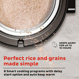 Instant Pot 20-Cup Rice Cooker, Rice and Grain Multi-Cooker with Carb Reducing Technology without Compromising Taste or Texture Instant
