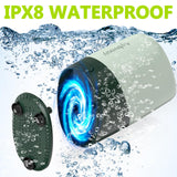 Aybvouy Portable Shower for Camping, 6000mAh Rechargeable Electric Outdoor Camping Shower Pump with LED Display, 4 Spray Modes, IPX8 Waterproof for Hiking, Travel, Car Washing & Pet Bath