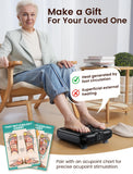 lifechill Cordless Electric Foot Massager with Remote Control, [2026 Upgraded] Up and Down +Percussion Foot Massager for Neuropathy, FSA Eligible,Plantar Fasciitis Massager,Hsa Approved