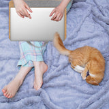 Foldable Lap Desk for Laptops and Notebooks, Anti-Slip Cushion Khaki